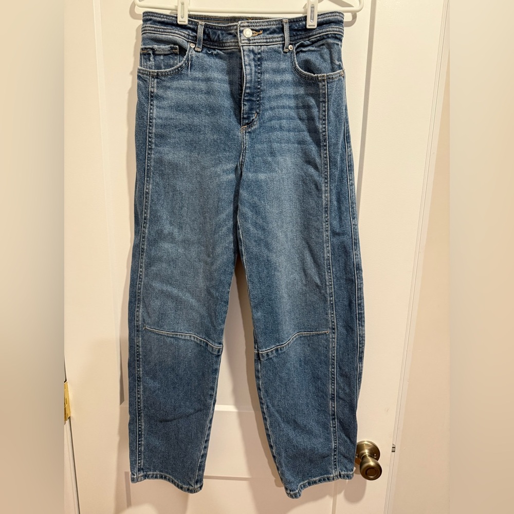 LOFT Barrel Jeans